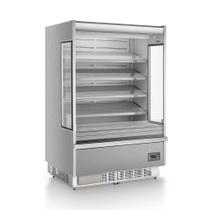 Expositor Vertical Aberto Gsto1300 Tipo Inox 220V Gelopar