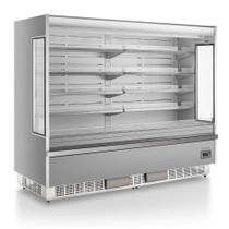 Expositor Vertical Aberto Gsto2400 Tipo Inox 220V Gelopar