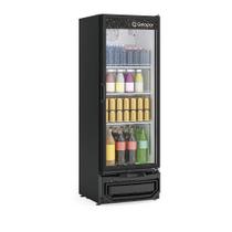 Expositor Vertical de Bebidas 410 Litros Gelopar GPTU40 Preto 220V Expositor Vertical de Bebidas 410 Litros Gelopar GPTU40 Preto 220V