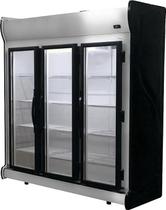 EXPOSITOR VERTICAL FRICON 1.450 Litros 3 Portas Inox ACFM1450-1V002 - 220V