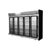 Expositor Vertical Refrigerado Auto-Serviço 5 Portas Fricon 220v