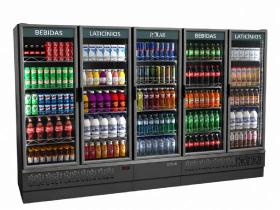 Expositor Vertical Refrigerador Polar 5 Portas EVP285 220V Expositor Vertical Refrigerador Polar 5 Portas EVP285 220V
