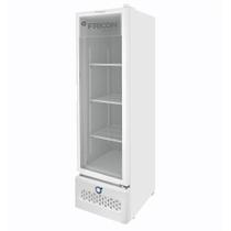 Expositor Vertical Tripla Ação Porta de Vidro 284 Litros Fricon VCET284-1V000 Branco 127V
