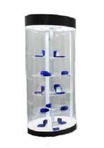 Expositor Vitrine Giratório + Iluminação (Motor Bivolt)