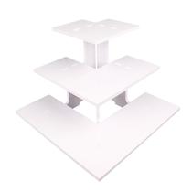 Expositor WANLIAN de PVC para Varejo com 3 Níveis 36x28x24 cm Expositor WANLIAN de PVC para Varejo com 3 Níveis 36x28x24 cm