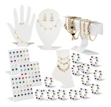 Expositores Colar Brinco Anel Pulseira Joias Biju Kit 20pç