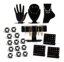 Expositores Colar Brinco Anel Pulseira Joias Biju Kit 20pç