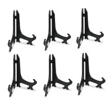 Expositores de placas Artliving Black Plastic 6 unidades de 10 cm