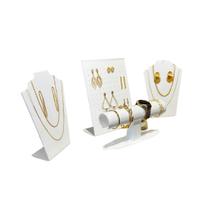 Expositores para Joias, Mostruário para 120 Brincos, Colar e Brinco 2 Espaços e Expositor para Bracelete e Relógio Branco Expositores para Joias, Mostruário para 120 Brincos, Colar e Brinco 2 Espaços e Expositor para Bracelete e Relógio Branco