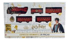 Expresso De Hogwarts Ferrovia Mágica Harry Potter 13 Peças - CANDIDE