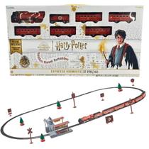 Expresso de Hogwarts Ferrovia Mágica Harry Potter 37 Peças - Candide
