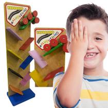 Expresso Maluquinho Brinquedo Pedagógico Educativo MDF