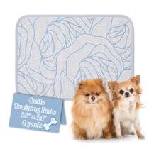 Expressores de xixi para cães Qeils 46 x 61 cm, reutilizáveis, pacote com 4 unidades, à prova de vazamentos Expressores de xixi para cães Qeils 46 x 61 cm, reutilizáveis, pacote com 4 unidades, à prova de vazamentos