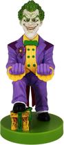 Exquisite Gaming: Warner Bros: Coringa - Suporte Original para Celular e Controle de Jogos, Suporte para Dispositivos, Cable Guys, Figura Licenciada, Pequeno