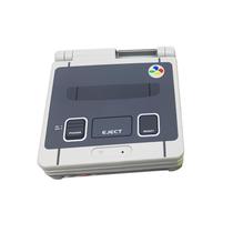 EXSEK Carcaça de Substituição Estilo Retrô SFC SNES para Game Boy Advance SP