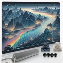 Extalas MTG Tapete de Juego 61x36 cm Impermeable Antideslizante + Dados Extalas MTG Tapete de Juego 61x36 cm Impermeable Antideslizante + Dados