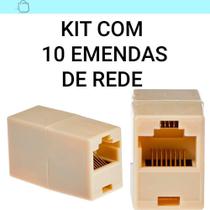 Extenda Sua Rede - Kit 10 Emendas Rj45 Extenda Sua Rede - Kit 10 Emendas Rj45