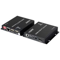 Extender Hdmi 300mts Via Rede Com Kvm Cat5/6 Mouse Teclado