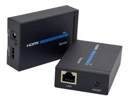 Extender Hdmi 60M Extensor Hdmi 60M Cat5E Cat6 Hdmi Bivolt