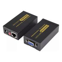 Extender Vga 100m Extensor Vga Até 100m Via Cabo Cat5e Cat6