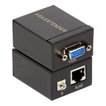Extender Vga Até 60m Extensor Vga Via Cabo Cat5e Cat6 Extender Vga Até 60m Extensor Vga Via Cabo Cat5e Cat6