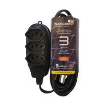 Extensao 03m pp 2p+t 3saida natico