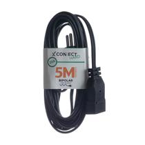 Extensão 1 Tomada 5 Metros 20A Bipolar Preto Connect Hard Fiolux Extensão 1 Tomada 5 Metros 20A Bipolar Preto Connect Hard Fiolux