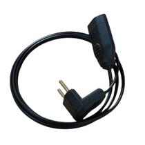 Extensao 1,40 Mts Preta 1 Tomada 10A Fio 1,5 Mod.RLI-1084 Extensao 1,40 Mts Preta 1 Tomada 10A Fio 1,5 Mod.RLI-1084