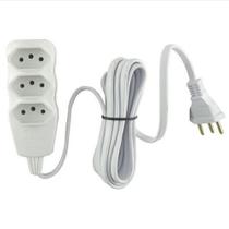 Extensao 2p+t cabo pp 3x0,75 10mt 10a br megatron Extensao 2p+t cabo pp 3x0,75 10mt 10a br megatron