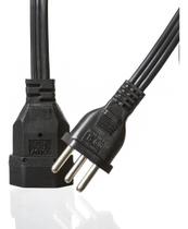 Extensão 3 Metros 20a 2pt Tripolar Fiolux Connect Hard Cor Preto 127,220V Extensão 3 Metros 20a 2pt Tripolar Fiolux Connect Hard Cor Preto 127,220V