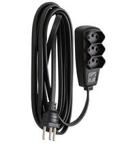Extensão 3m preta liderplus ref.9917 Extensão 3m preta liderplus ref.9917