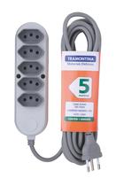 Extensao 5 Tomadas 2p+t 10a/250v 5 Metros Tramontina Extensao 5 Tomadas 2p+t 10a/250v 5 Metros Tramontina