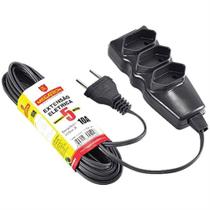 Extensão Cabo 5 Metros 10A 25V Preta 102 Megatron