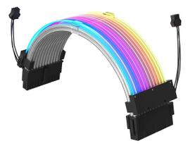 Extensão Cabo Alimentação Redragon Atx 24 Pinos RGB