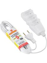 Extensão Cabo Pl 2x0,75 5 Metros Branca 101