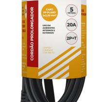 Extensão Cabo Prolongador Pp 3x2,50mm 5 Metros Pt 414
