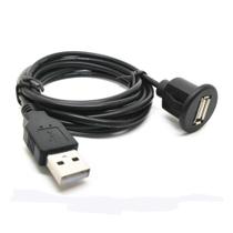 Extensão Cabo Usb 2.0 Veicular Multimídia 1m Plug Embutir - SV Audio