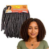 Extensão Cacheada Orgânica Nina 360g Softex Pacotão Crochet Braids
