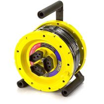 Extensão Carretel 3 Tomadas 20 Metros - Brumaplastic Extensão Carretel 3 Tomadas 20 Metros - Brumaplastic