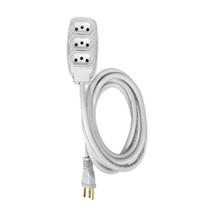Extensão com cabo pp 3,0m 20a 250v branca - ilumi Extensão com cabo pp 3,0m 20a 250v branca - ilumi