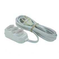 Extensao connect fiolux 3t 2p+t 2m branca