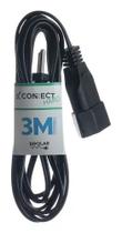 Extensao connect hard 20a - 2p - 3m - preta