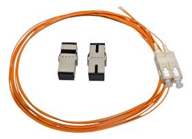 Extensão Cordão Fibra Óptica Conectorizado 02f 62.5 Sc 1,5m Extensão Cordão Fibra Óptica Conectorizado 02f 62.5 Sc 1,5m