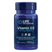 Extensão da vida útil do suplemento de vitamina D3 175 mcg (