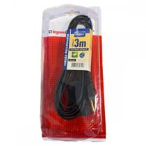 Extensao Daneva Cordao Prolongador Paralelo 2 Polos 0,75Mm Preto - 3M - 1312 Extensao Daneva Cordao Prolongador Paralelo 2 Polos 0,75Mm Preto - 3M - 1312