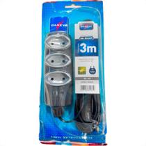 Extensao Daneva No Shock 2 Polos Paralelo 0,75Mm Grafite - 3M - 1465 Extensao Daneva No Shock 2 Polos Paralelo 0,75Mm Grafite - 3M - 1465