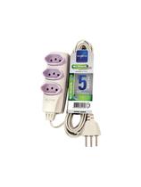 Extensao Daneva No Shock Terra Pp 3X0,75Mm 5Metros Cinza Extensao Daneva No Shock Terra Pp 3X0,75Mm 5Metros Cinza