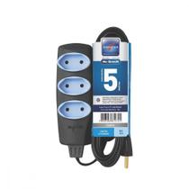 Extensao Daneva Noshock Pp 3Tom 2P 075X5M Grafite 10A Dn1719 Extensao Daneva Noshock Pp 3Tom 2P 075X5M Grafite 10A Dn1719