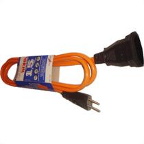 Extensao Daneva Prolongador Macho Femea Hw 2P 0,75X1,5M Laranja 20A Dn1433