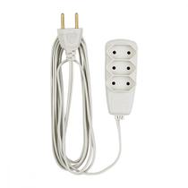 Extensao Daneva Tripla Sort Paralelo Branca 1,3M 10A Saco Dn1911 Extensao Daneva Tripla Sort Paralelo Branca 1,3M 10A Saco Dn1911